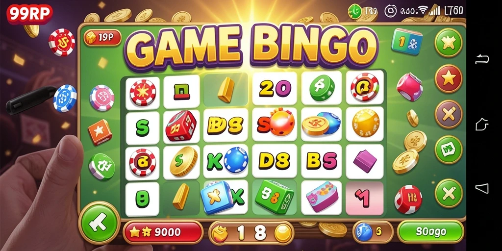 Gameplay seru Bingo di 99RP dengan banyak fitur menarik.