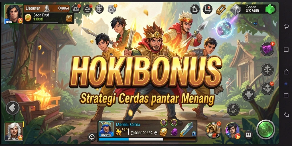 Tampilan menarik dari gameplay HOKIBONUS di tengah pertempuran strategi.