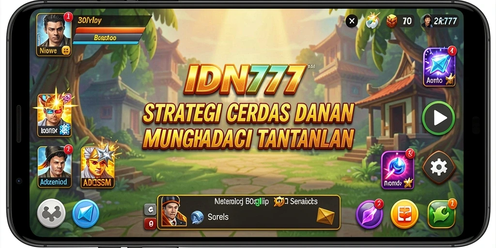 Screenshot gameplay menarik dari IDN777 yang menunjukkan aksi strategi.