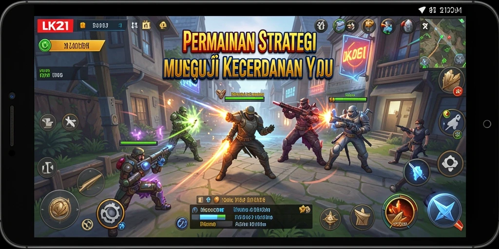 Gameplay LK21 yang menantang dan interaktif.
