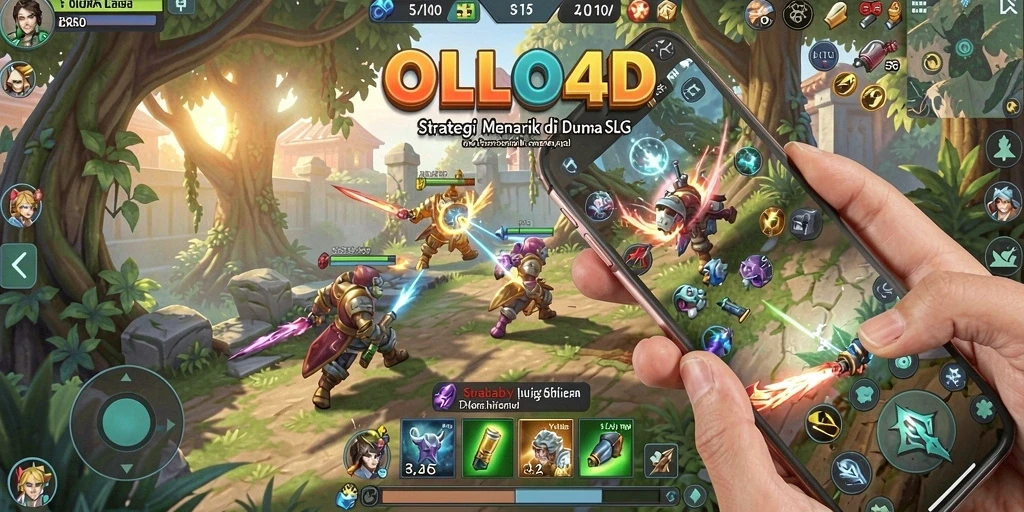 Tangkapan layar gameplay OLLO4D dengan aksi strategi mendebarkan.