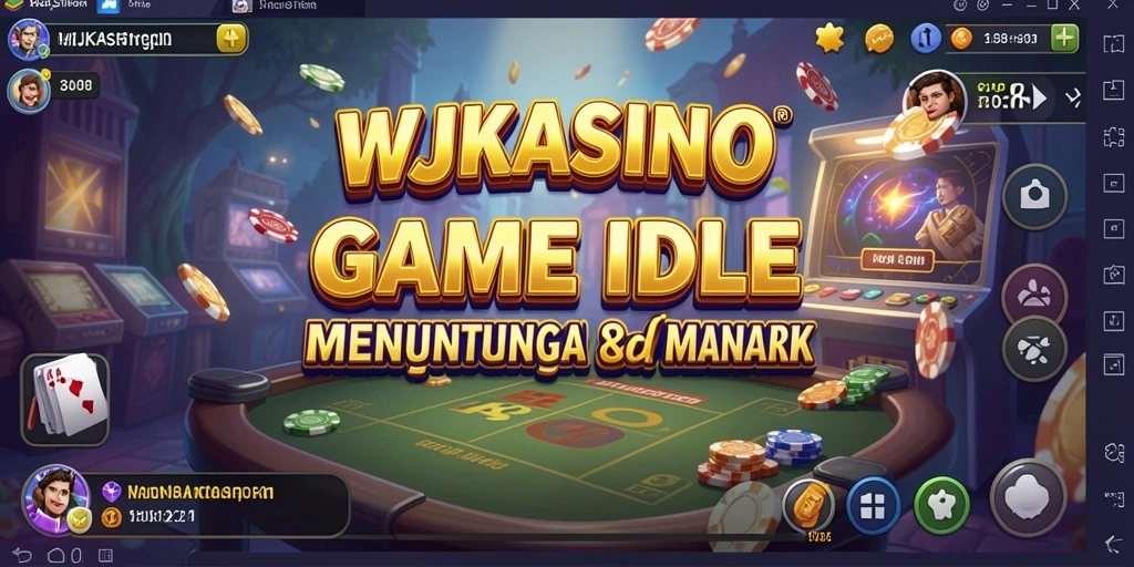 Tampilan gameplay menarik dari WJKASINO dengan elemen Idle.
